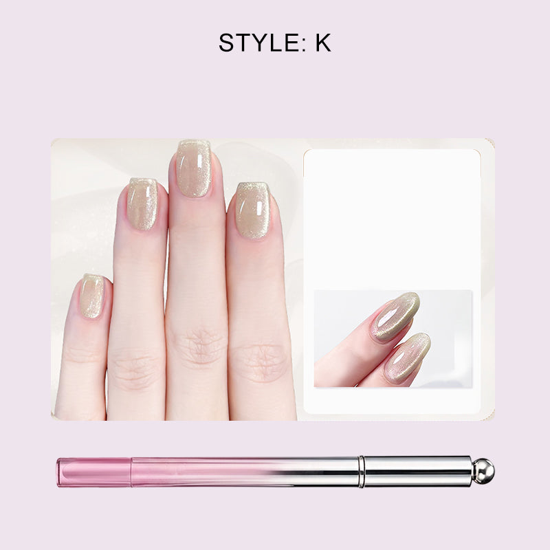 🥳2026 HOT SALE 49% OFF!💝💫All-in-One Cat Eye Nail Gel Pen – Get a hypnotic cat-eye effect in one stroke! Magnetic gel, lasting shine, salon magic at home.