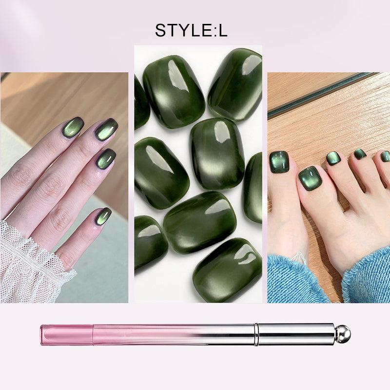 🥳2026 HOT SALE 49% OFF!💝💫All-in-One Cat Eye Nail Gel Pen – Get a hypnotic cat-eye effect in one stroke! Magnetic gel, lasting shine, salon magic at home.