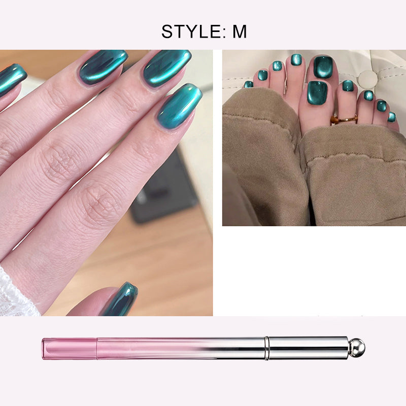 🥳2026 HOT SALE 49% OFF!💝💫All-in-One Cat Eye Nail Gel Pen – Get a hypnotic cat-eye effect in one stroke! Magnetic gel, lasting shine, salon magic at home.