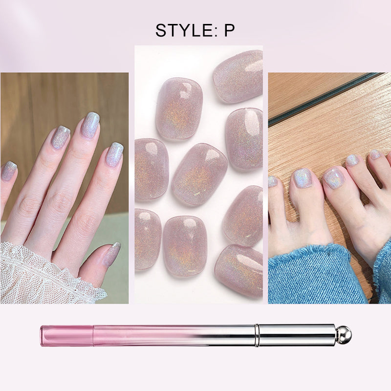 🥳2026 HOT SALE 49% OFF!💝💫All-in-One Cat Eye Nail Gel Pen – Get a hypnotic cat-eye effect in one stroke! Magnetic gel, lasting shine, salon magic at home.
