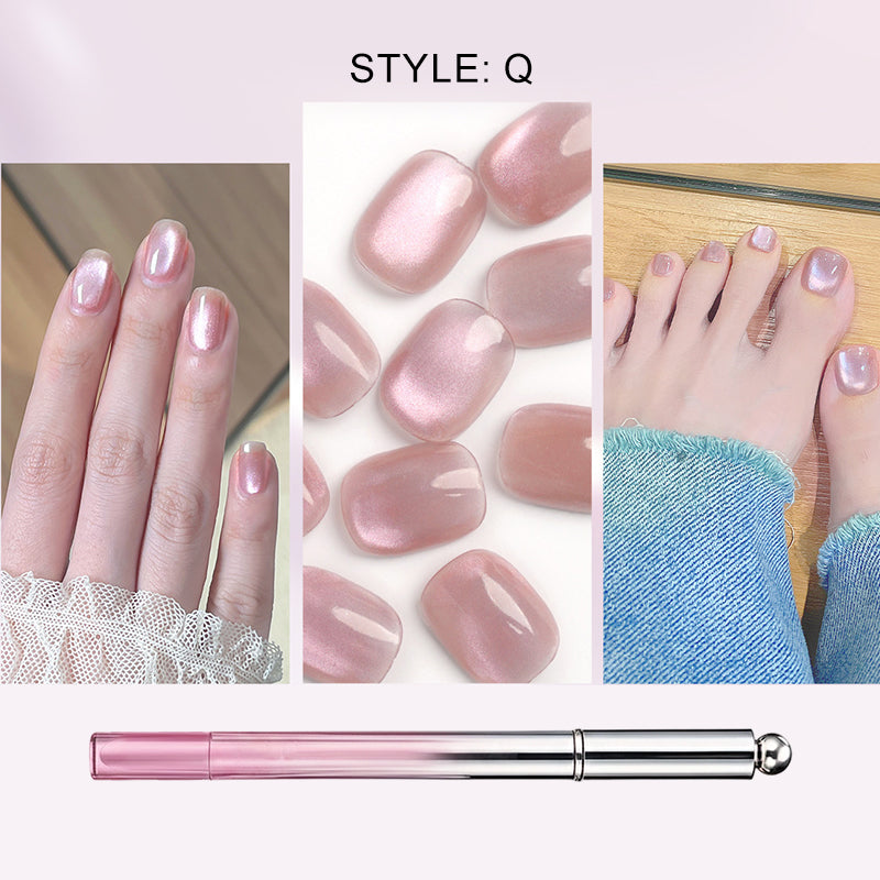 🥳2026 HOT SALE 49% OFF!💝💫All-in-One Cat Eye Nail Gel Pen – Get a hypnotic cat-eye effect in one stroke! Magnetic gel, lasting shine, salon magic at home.