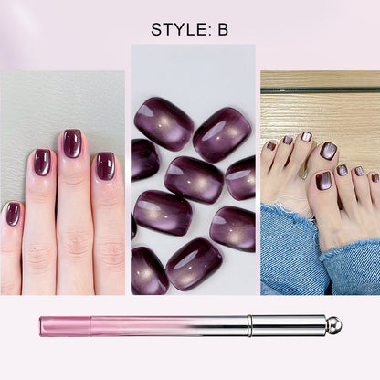 🥳2026 HOT SALE 49% OFF!💝💫All-in-One Cat Eye Nail Gel Pen – Get a hypnotic cat-eye effect in one stroke! Magnetic gel, lasting shine, salon magic at home.