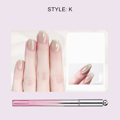 🥳2026 HOT SALE 49% OFF!💝💫All-in-One Cat Eye Nail Gel Pen – Get a hypnotic cat-eye effect in one stroke! Magnetic gel, lasting shine, salon magic at home.