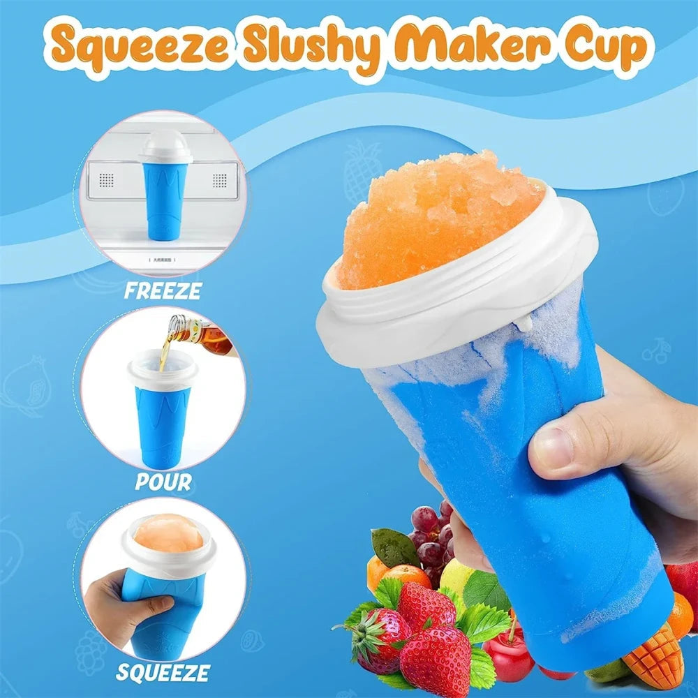 🧊Frozen Magic Slush Cup — Turn Any Drink Into A Frozen Slushie In 60 Seconds!
