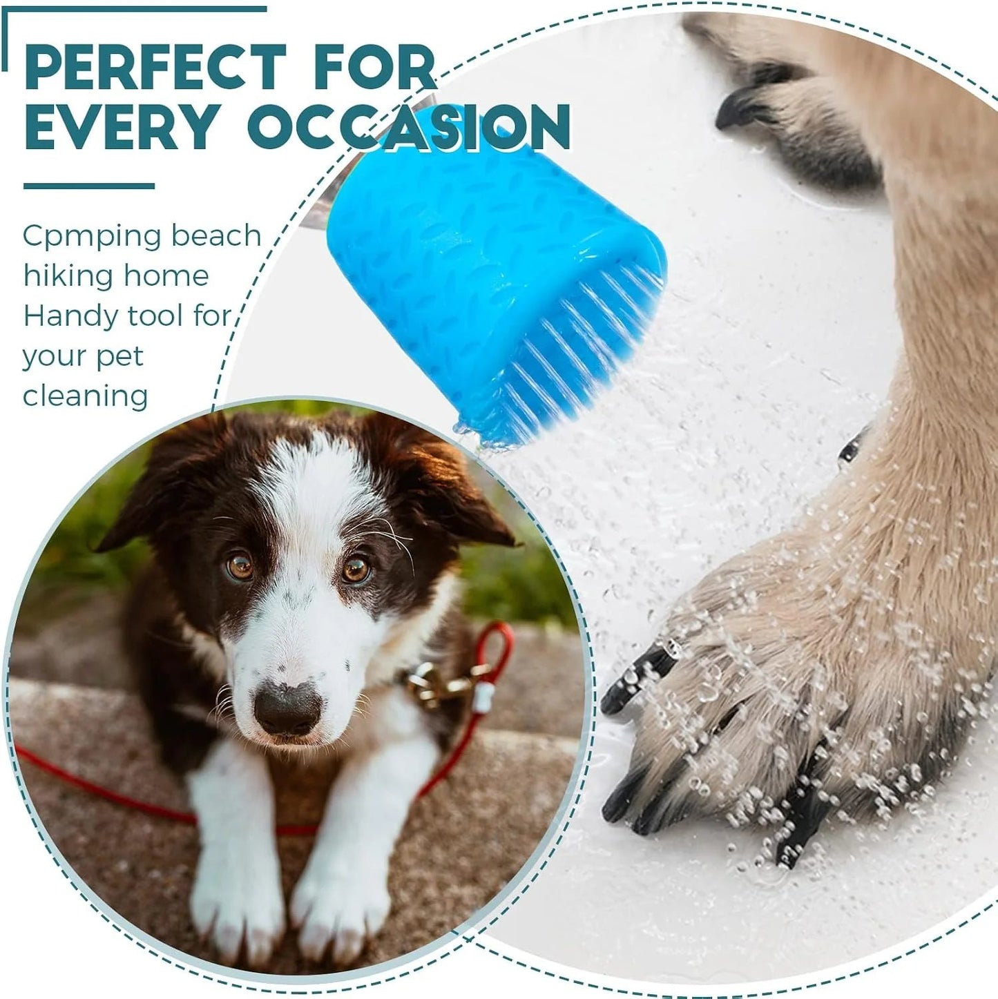3 Pieces Portable Outdoor Shower-Shower Anywhere. Anytime. No Plumbing Needed.