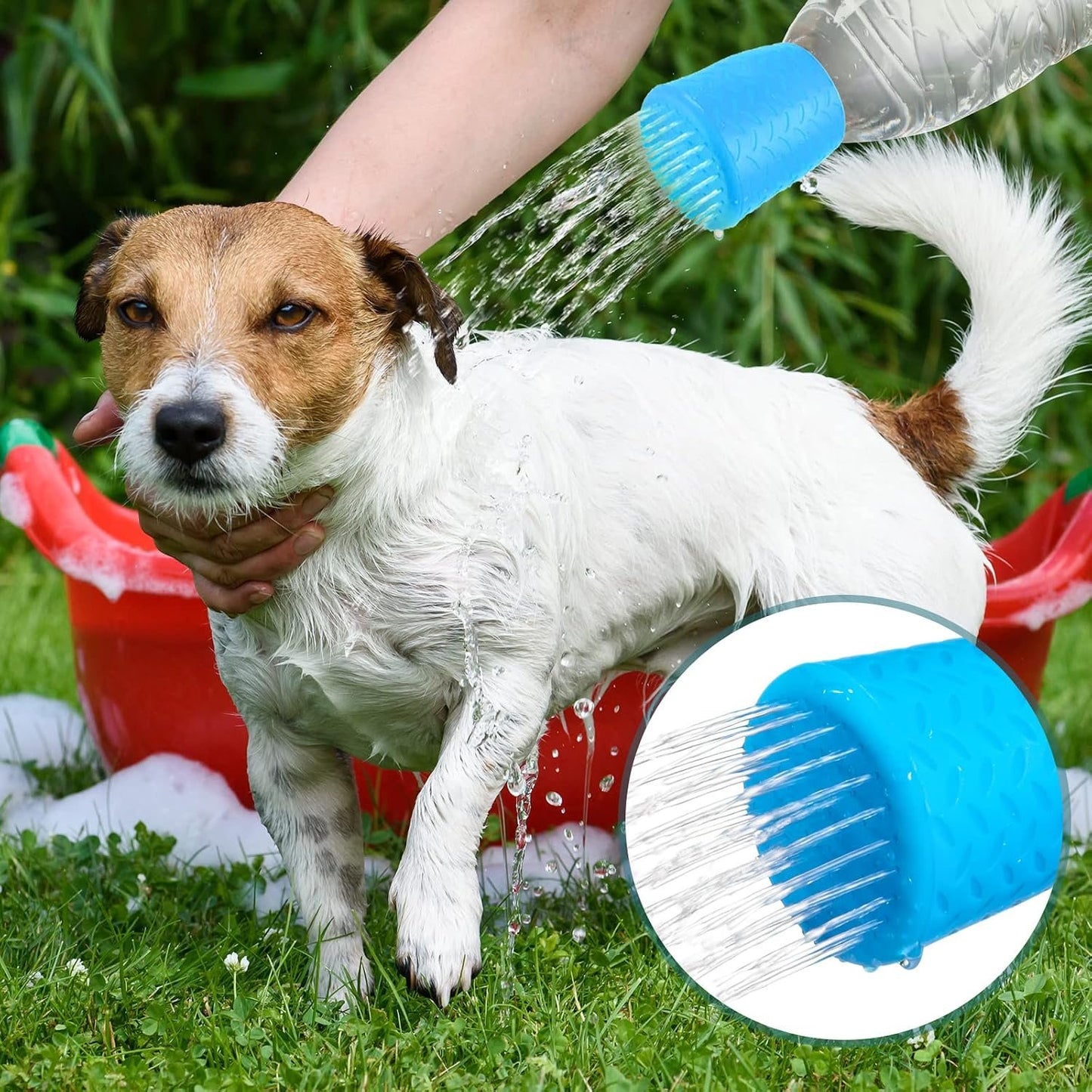 3 Pieces Portable Outdoor Shower-Shower Anywhere. Anytime. No Plumbing Needed.
