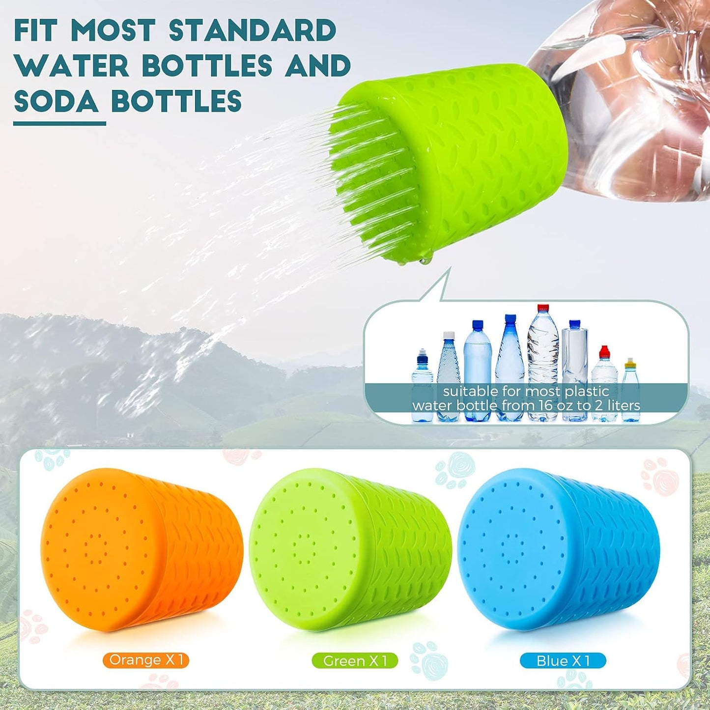 3 Pieces Portable Outdoor Shower-Shower Anywhere. Anytime. No Plumbing Needed.