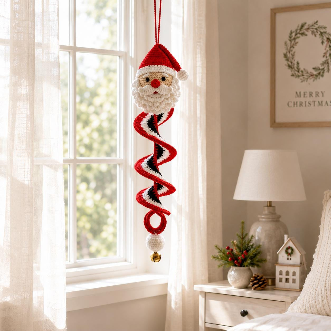 ❄️⛄️Crochet Snowman Spiral Oranment DIY Kit
