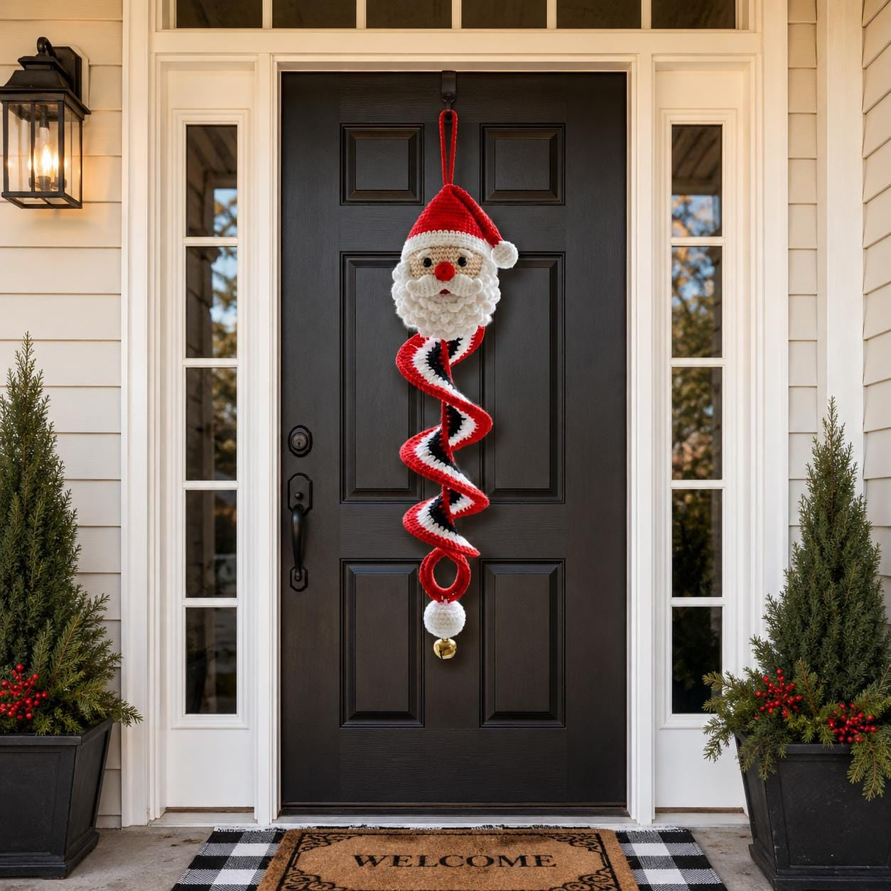 ❄️⛄️Crochet Snowman Spiral Oranment DIY Kit