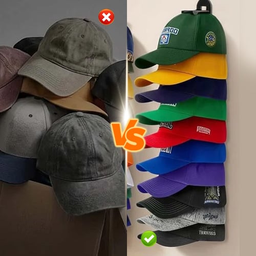 🧢Hat Organizer for Baseball Caps Storage Rack