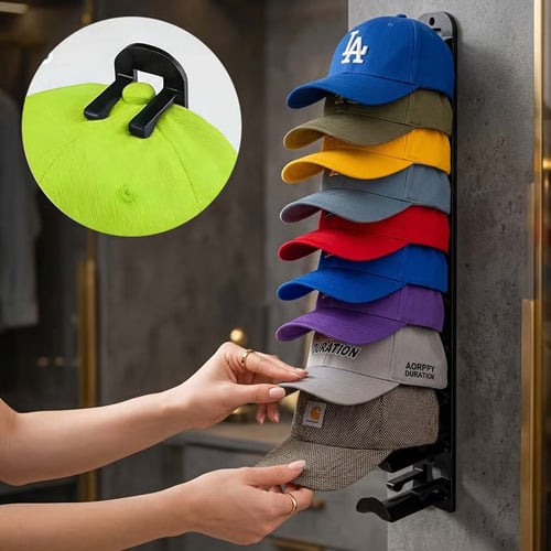 🧢Hat Organizer for Baseball Caps Storage Rack