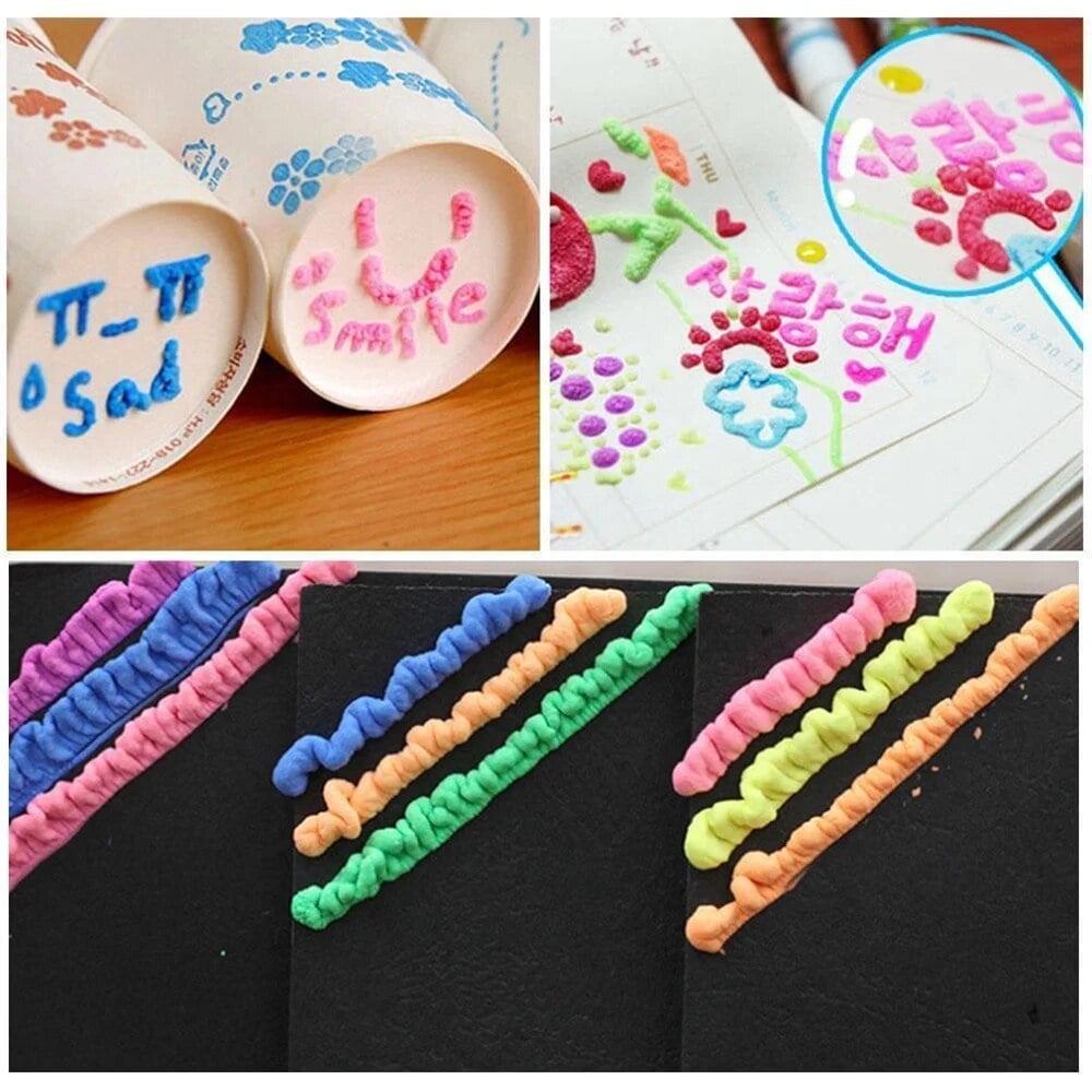 🦘🎁IEY® 3D Relief Art Pen – Turn Flat Drawings Into Touchable 3D Art