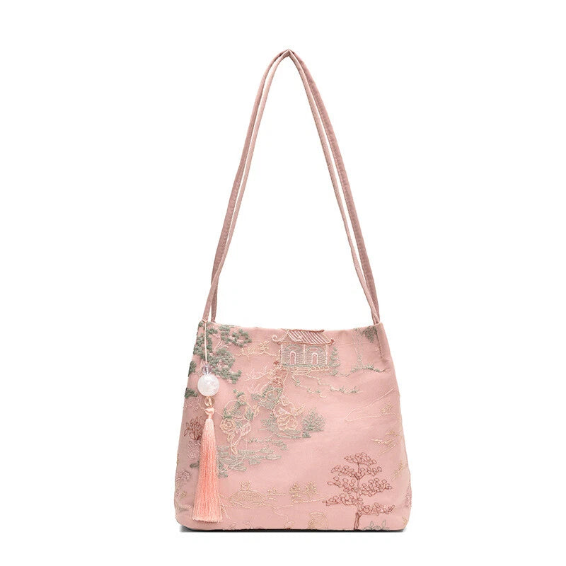 👛Chinese Embroidered Tote Bag Carry A Piece Of Eastern Elegance With You