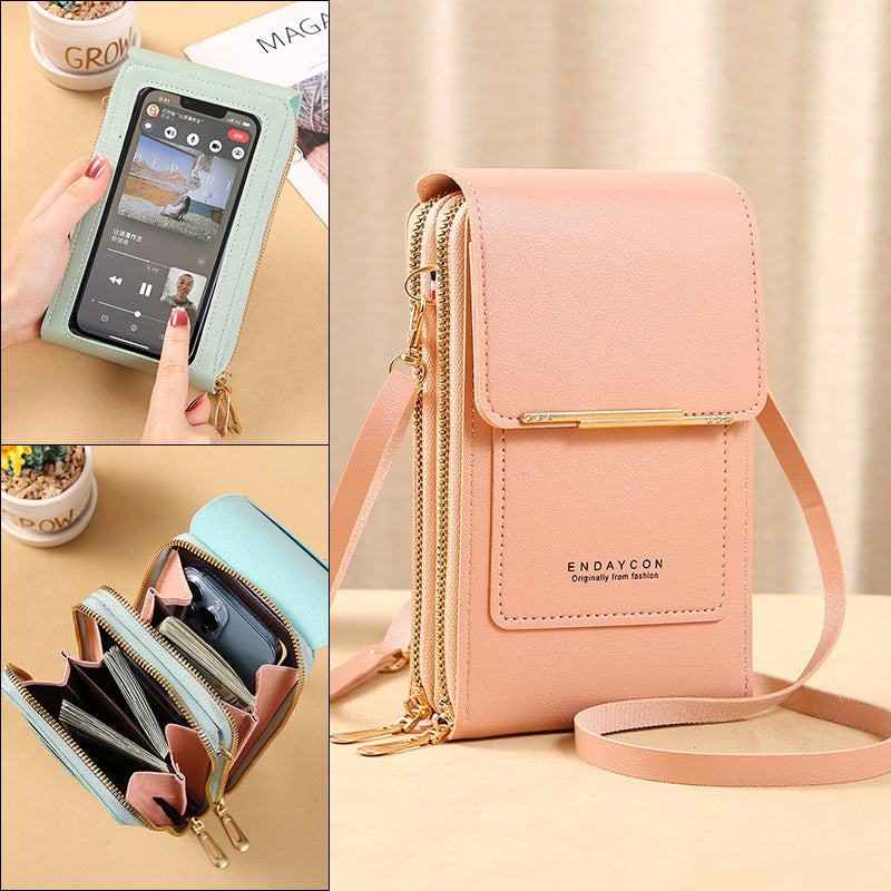🔥LAST DAY 49% OFF✨Sleek Touchscreen Crossbody Bag – Smart, Stylish & Travel-Ready