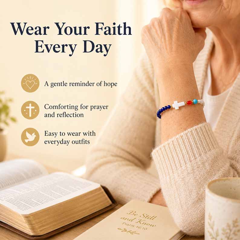 🎁 Handmade Story of Jesus Bracelet
