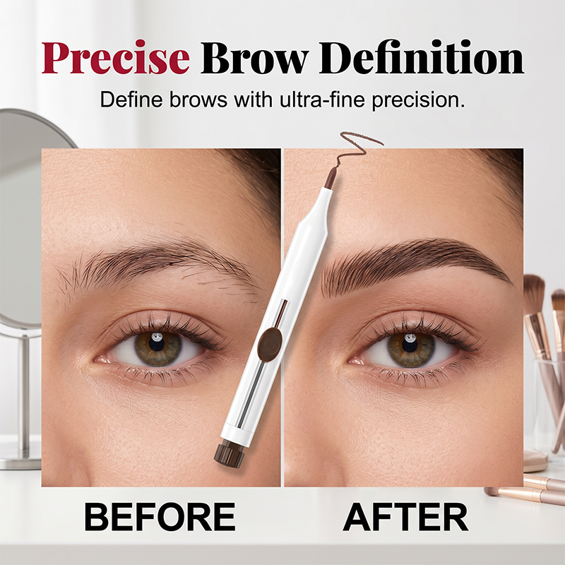 🔥Hot Sale 50% OFF🔥 Ditch the Bulky Bag! 4-in-1 Makeup Pen – Eyeliner, Brow, Lip Liner & Highlighter in One Click ✨