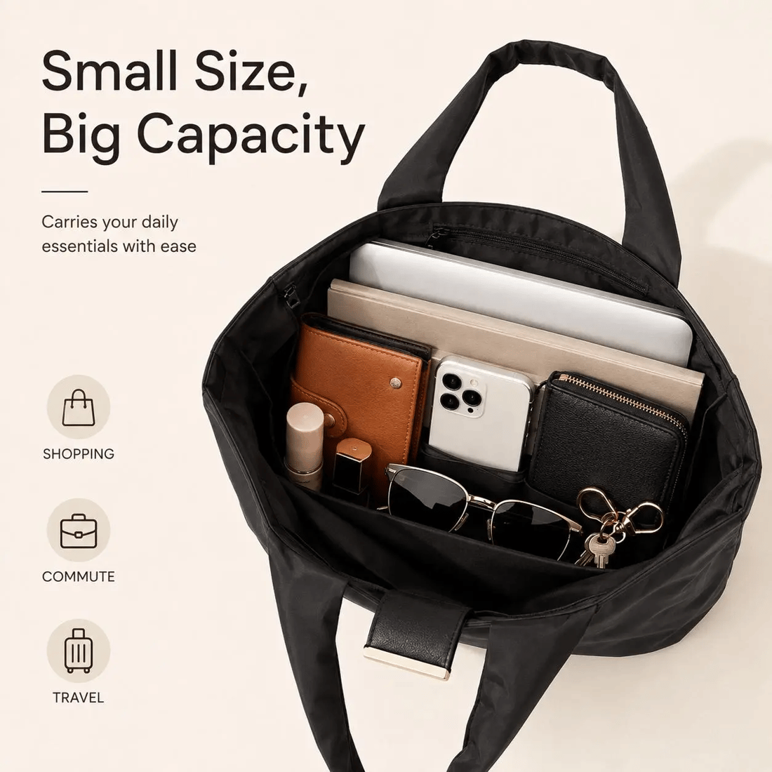 💖⏰Last Day Promotion 60% OFF🔥 -Foldable Mini Keychain Tote