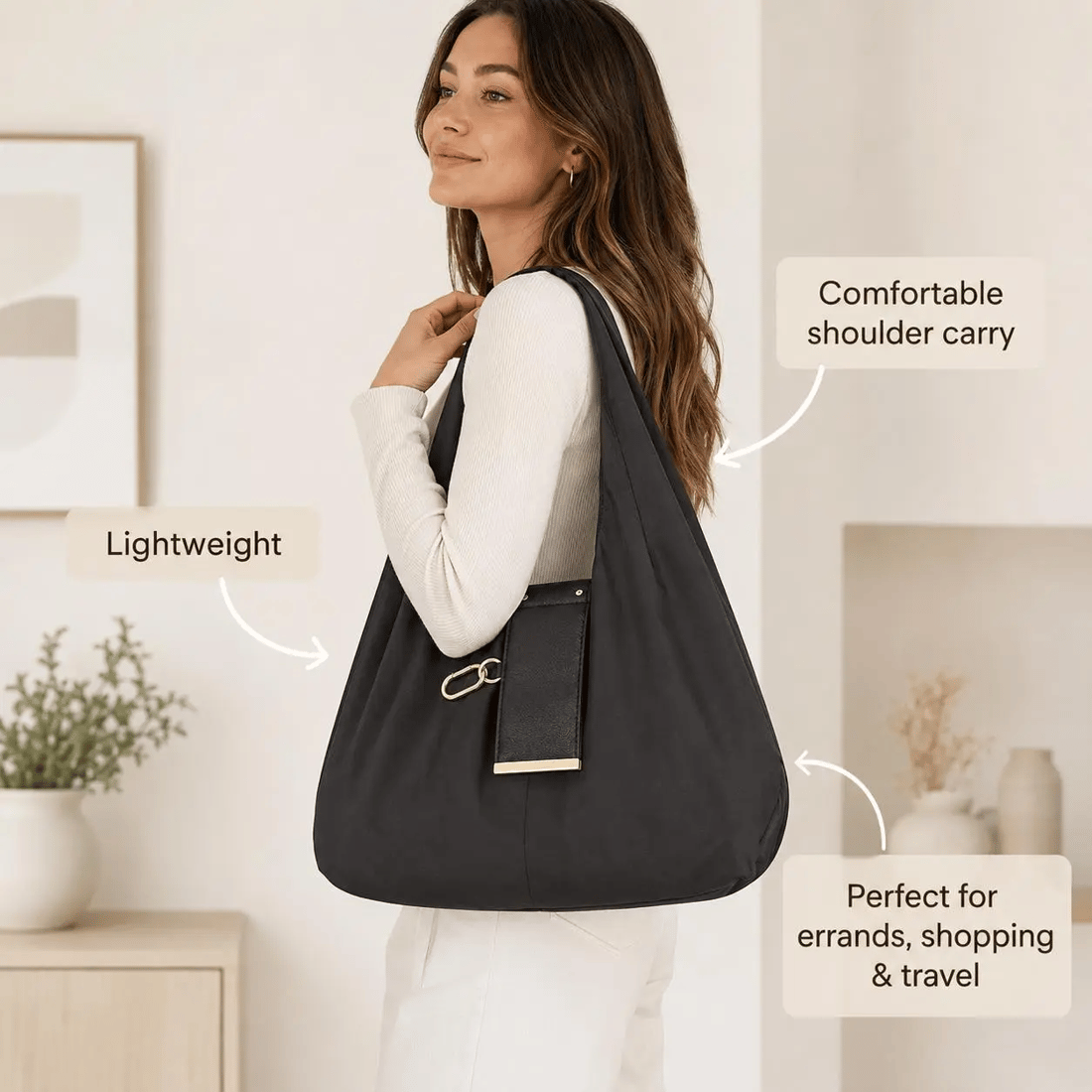 💖⏰Last Day Promotion 60% OFF🔥 -Foldable Mini Keychain Tote