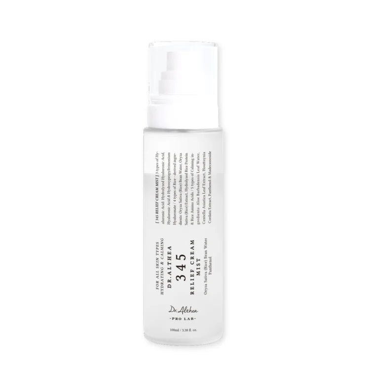 345 Relief Cream Mist – Instant Hydration & Soothing Care