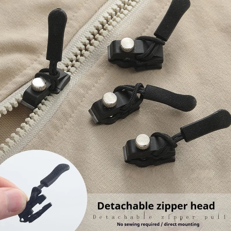 Universal metal zipper repairer in three sizes