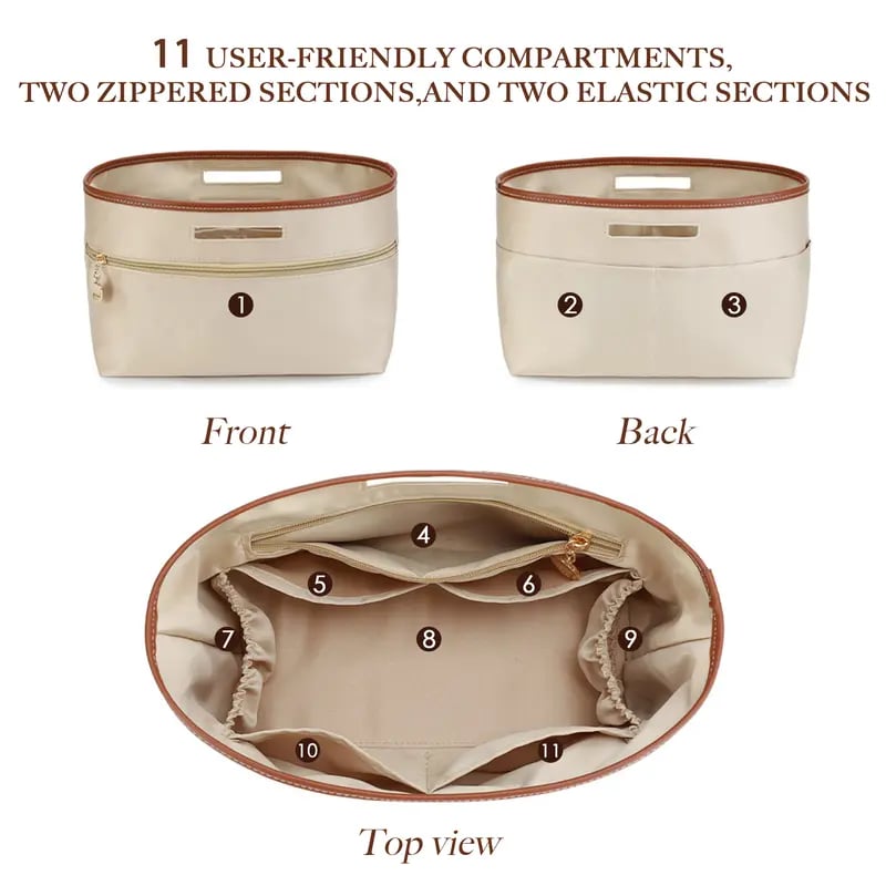 👜 Tote Bag Organizer – Switch Bags in Seconds Without Repacking