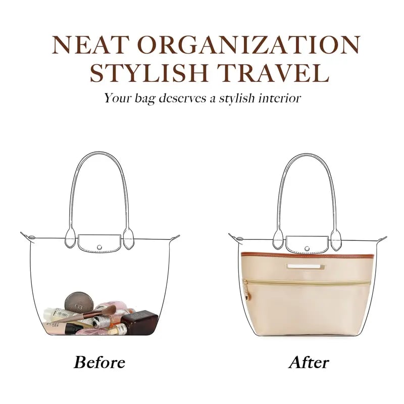 👜 Tote Bag Organizer – Switch Bags in Seconds Without Repacking