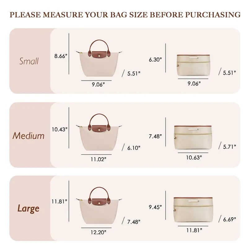 👜 Tote Bag Organizer – Switch Bags in Seconds Without Repacking