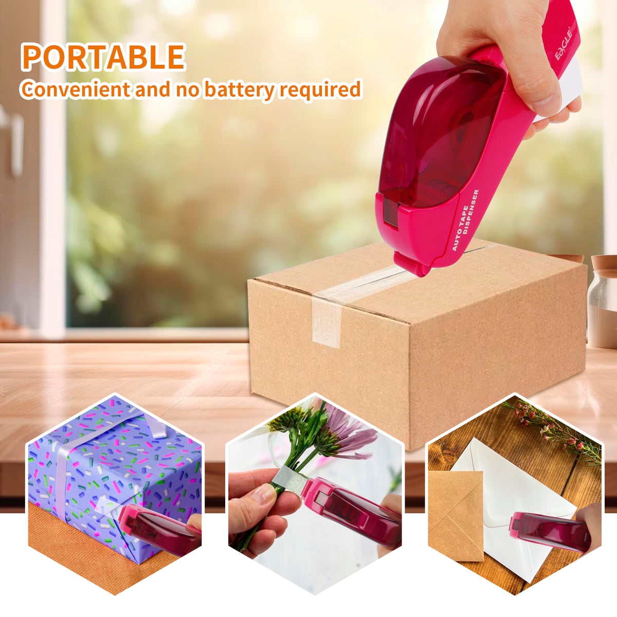 🎁Automatic Tape Dispenser -Stop Fighting With Tape