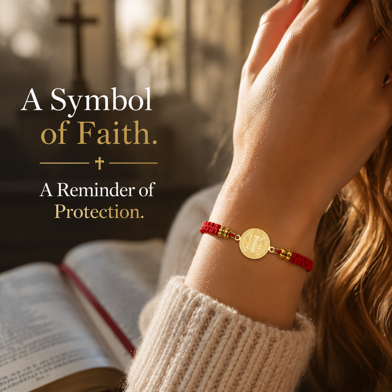 ✝️Saint Benedict Protection Bracelet— A Symbol of Faith. A Reminder of Protection.