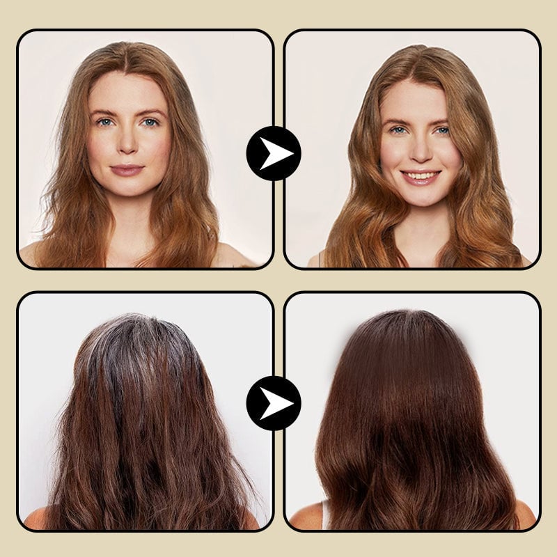 💇‍♀️Effortless Hair Transformation - 49% OFF ✨ Safe and Convenient Comb Hair Dye - For Quick and Stylish Hair Coloring!