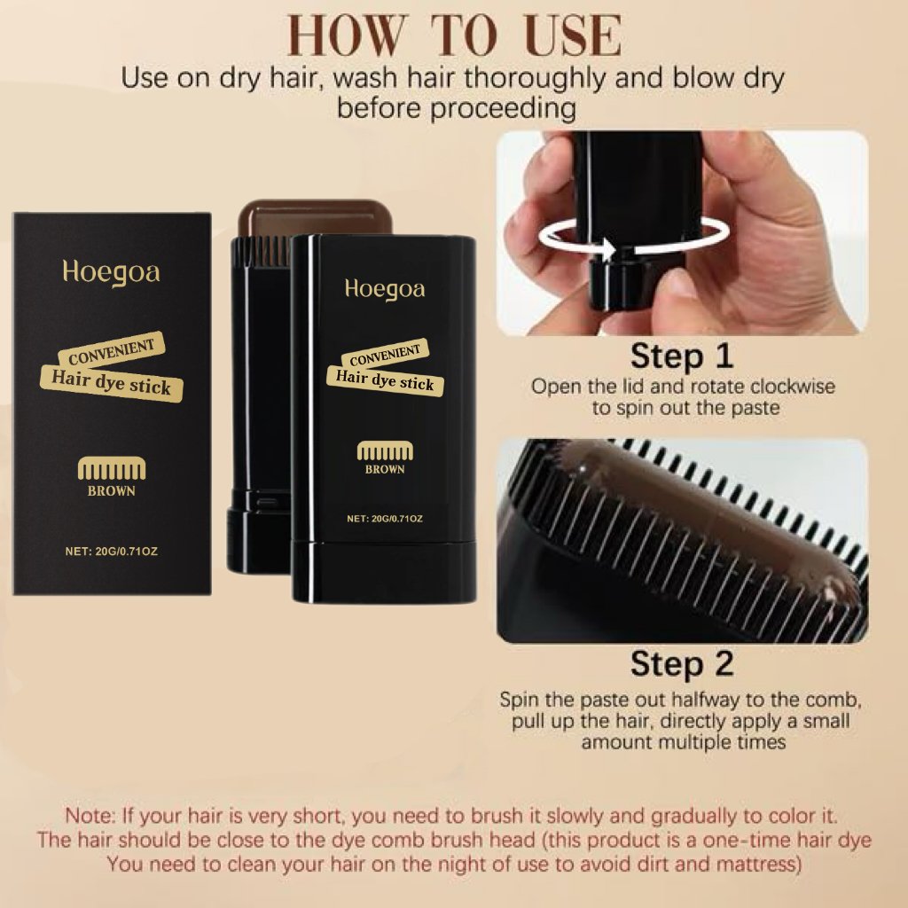 💇‍♀️Effortless Hair Transformation - 49% OFF ✨ Safe and Convenient Comb Hair Dye - For Quick and Stylish Hair Coloring!