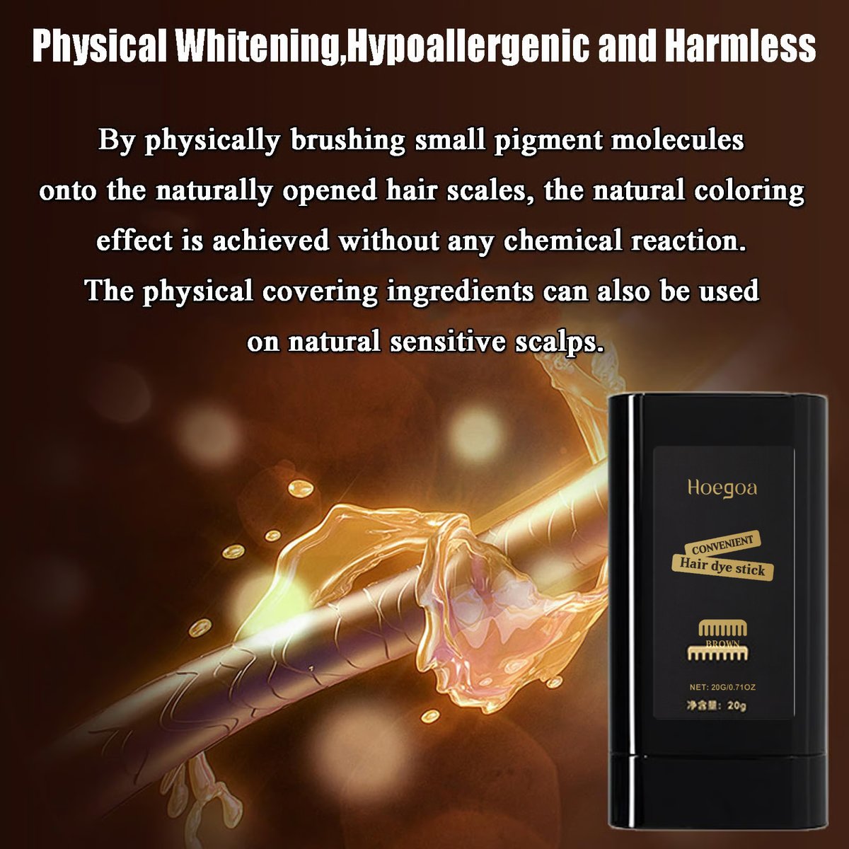 💇‍♀️Effortless Hair Transformation - 49% OFF ✨ Safe and Convenient Comb Hair Dye - For Quick and Stylish Hair Coloring!