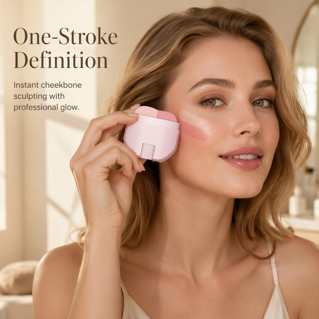 🪞2-in-1 Long-Lasting Highlighter & Blush Stick