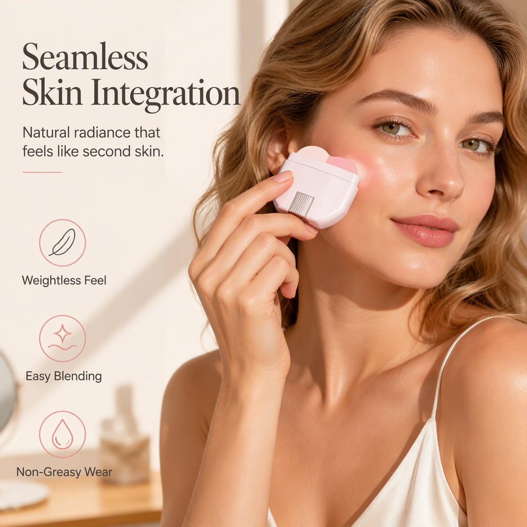 🪞2-in-1 Long-Lasting Highlighter & Blush Stick