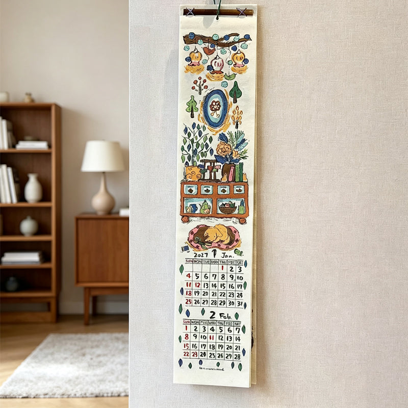 🔥🎁New! 50% OFF🔥Creative 2027 – Wall Calendar in a Long Roll Format