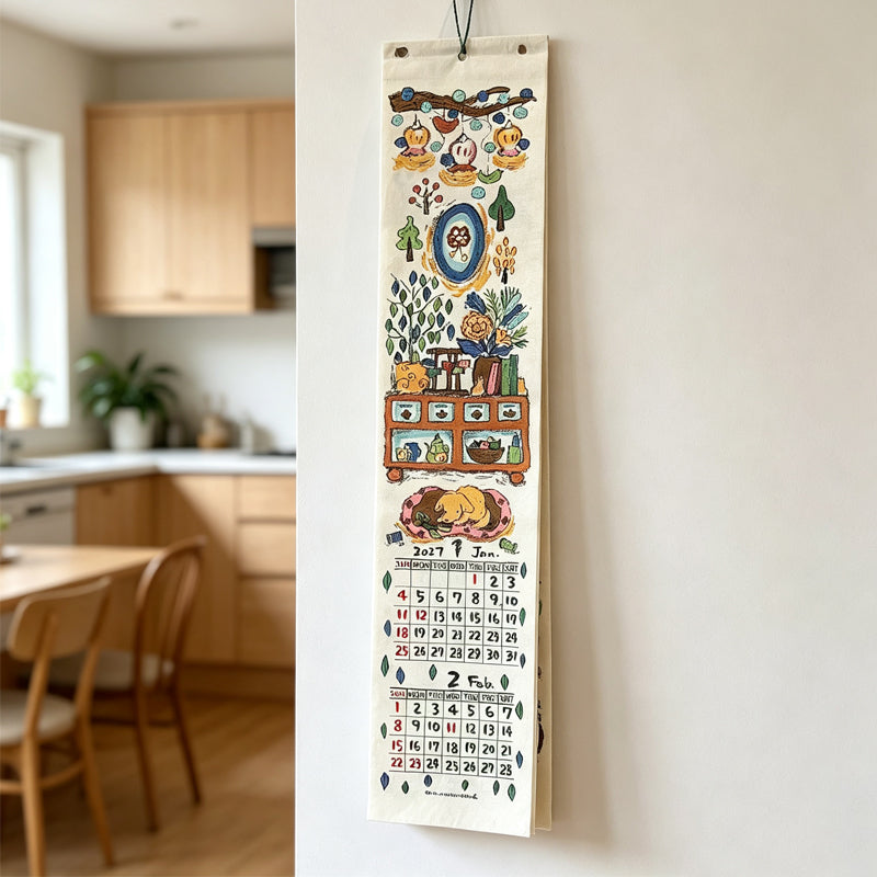 🔥🎁New! 50% OFF🔥Creative 2027 – Wall Calendar in a Long Roll Format