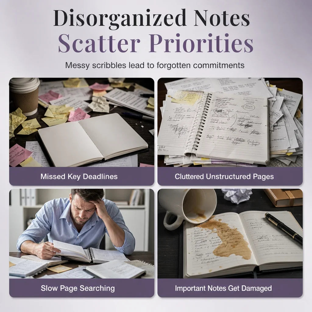A5 Daily Planner with Colored Monthly Tabs