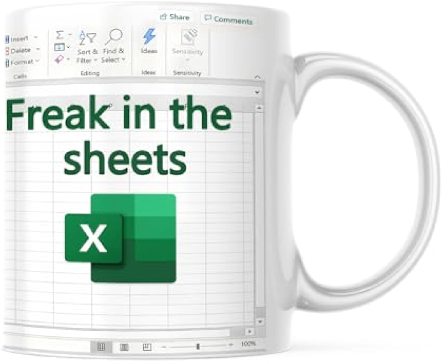💥Limited Time Offer 🎄✨Funny Excel Coffee Mug,