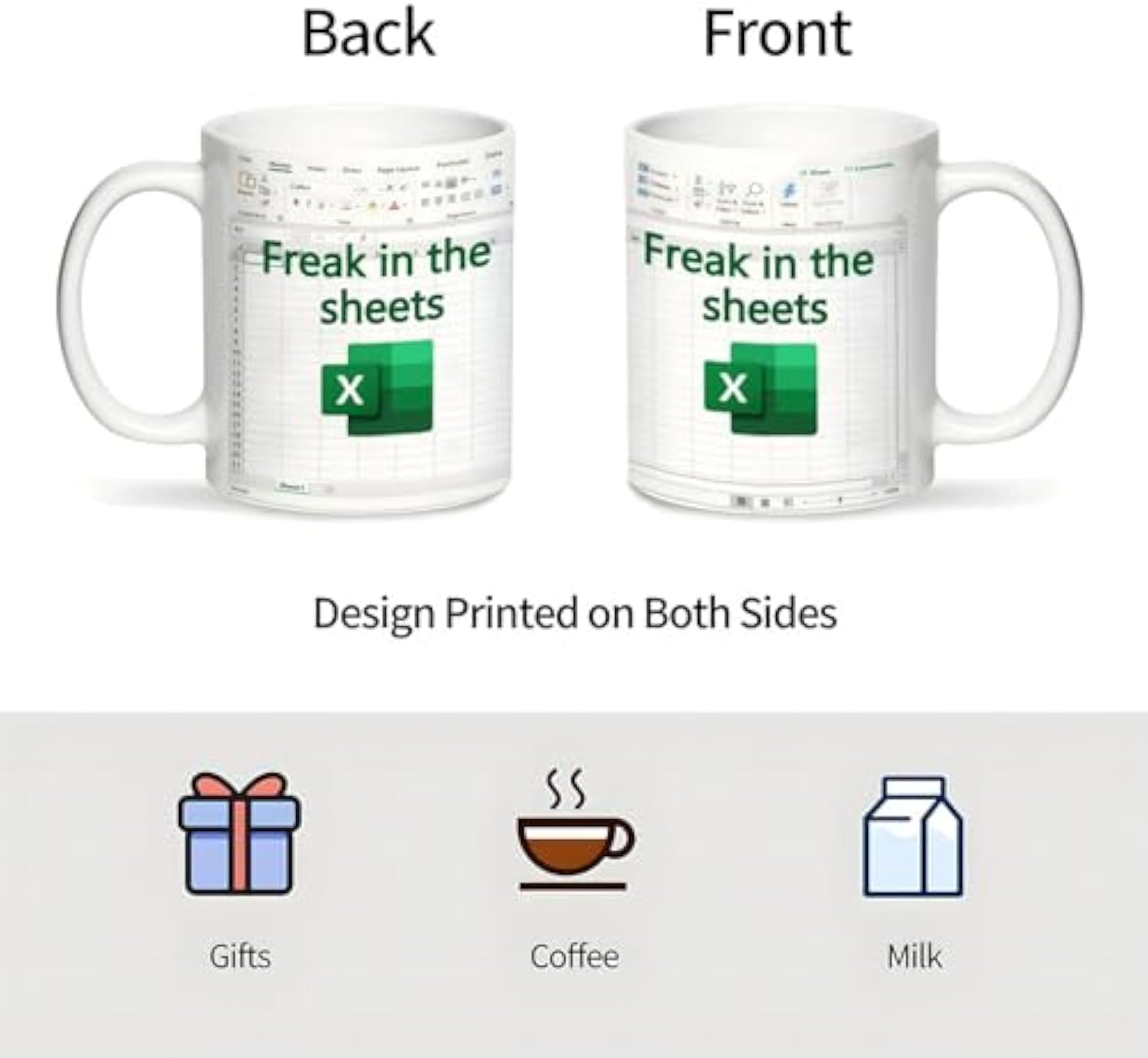 💥Limited Time Offer 🎄✨Funny Excel Coffee Mug,