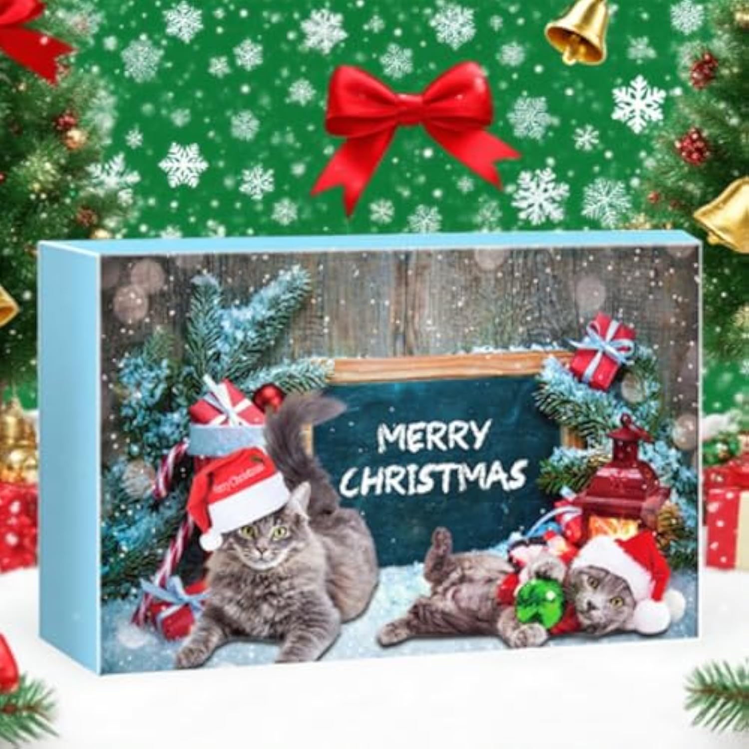 🔥HOT SOLD-Kitten Advent Calendar, Christmas Interactive Cat Toys