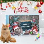 🔥HOT SOLD-Kitten Advent Calendar, Christmas Interactive Cat Toys